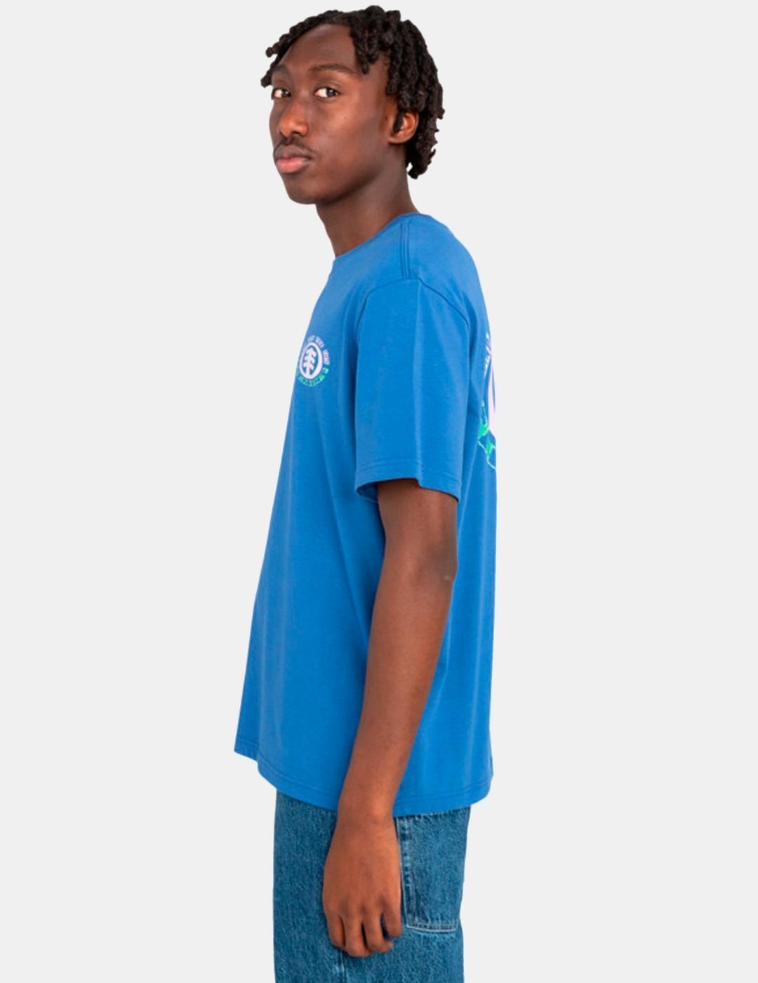 Camiseta Hombre Element Sandy  Azul 3/7