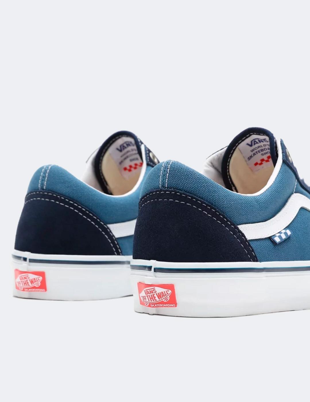 Zapatillas Hombre Vans Skate old skool Marino 5/5