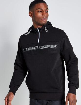Sweat à capuche 11 degrees modèle 11D3337-001 pour homme