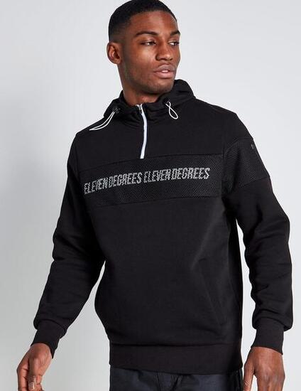Sweat à capuche 11 degrees modèle 11D3337-001 pour homme