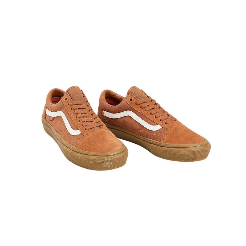 Zapatillas para Hombre Vans  skate old skool  Marrón