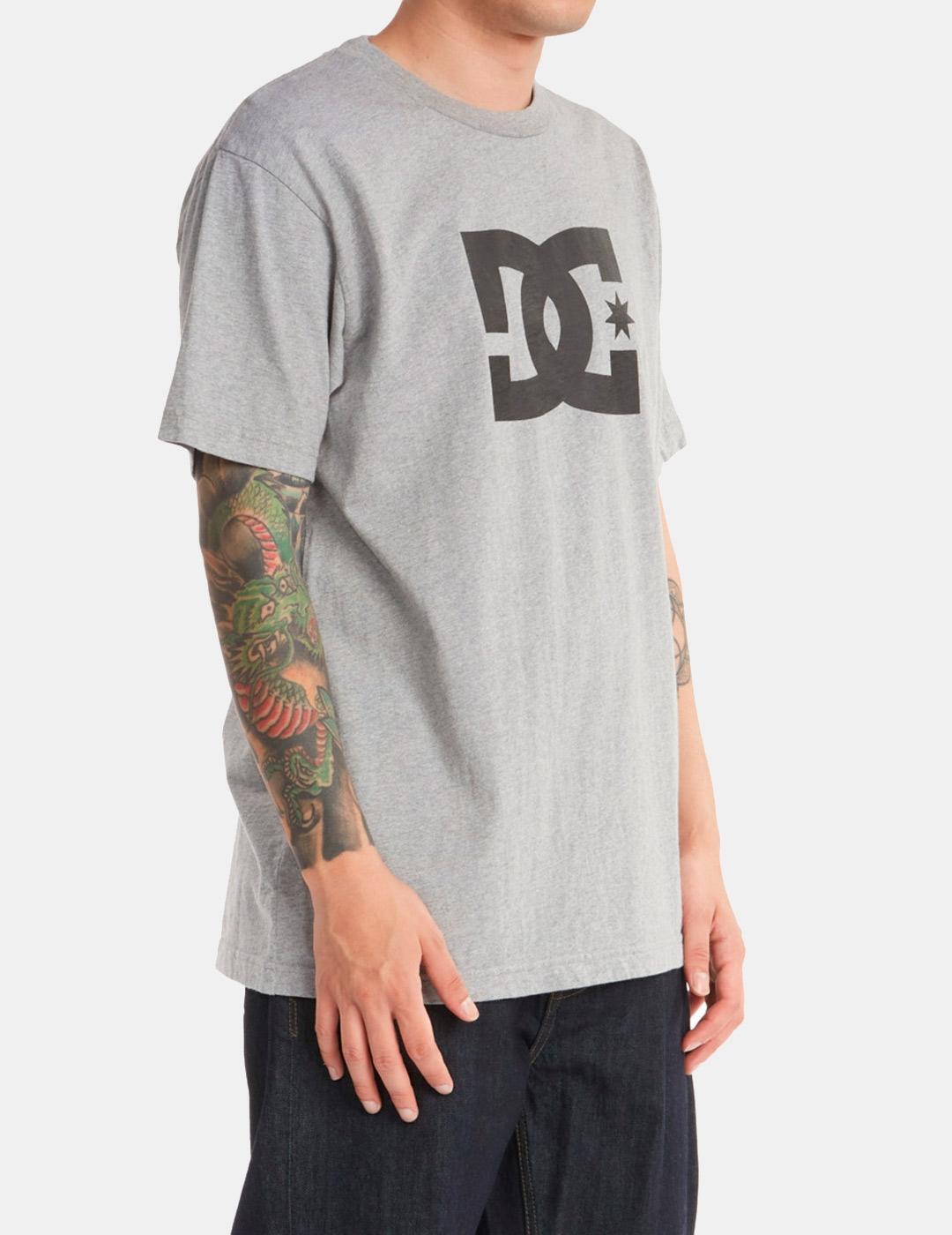 Maglietta Uomo Dcshoes Star Grigia 4/7