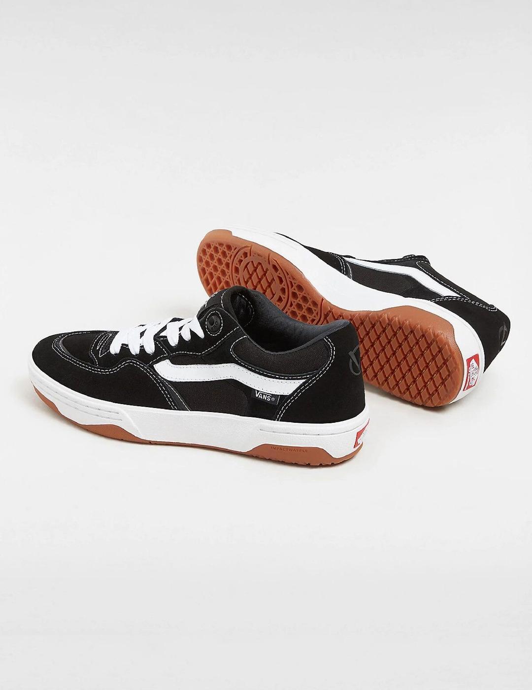 Sapato masculino Vans Rowan 2 preto. 3/4