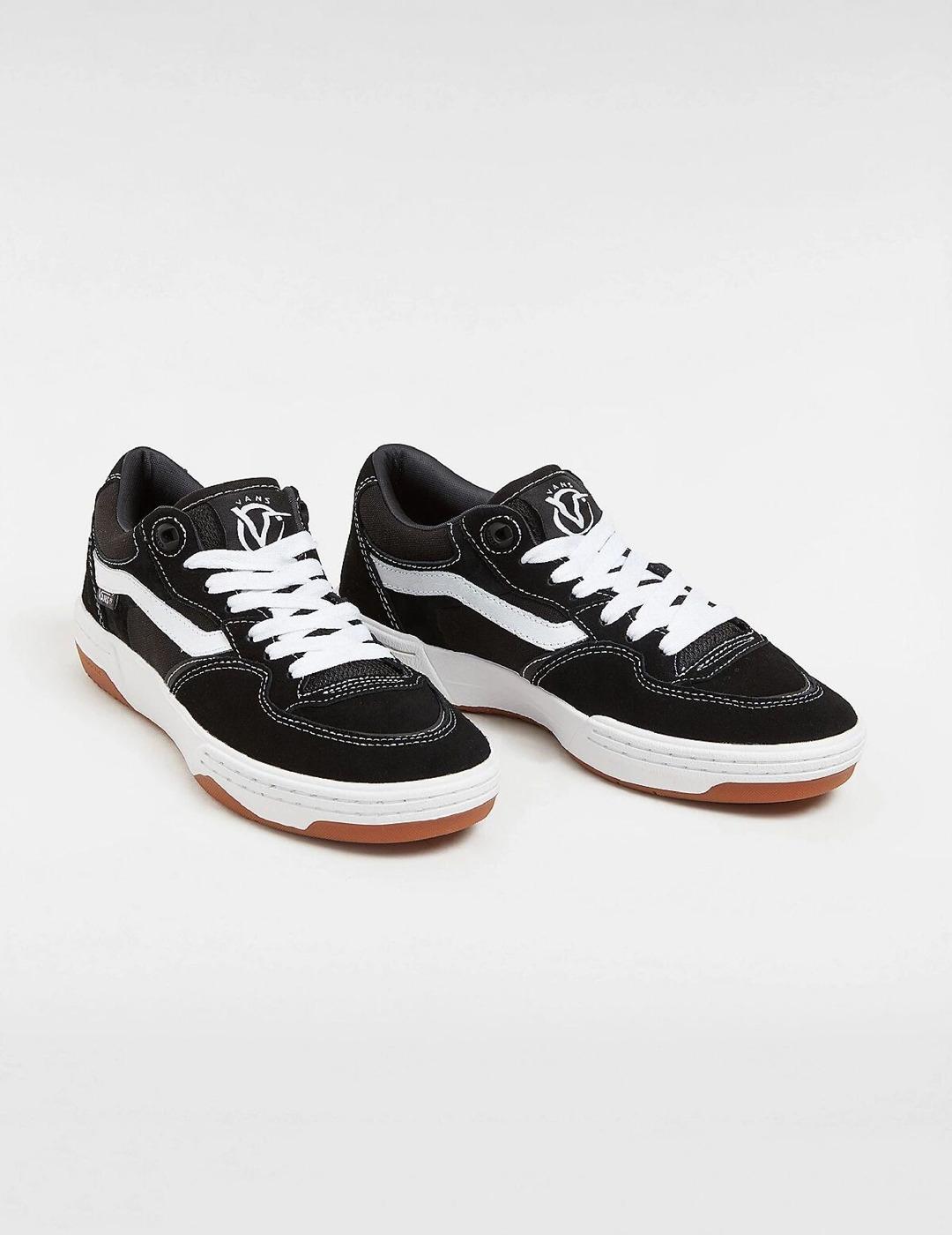 Sapato masculino Vans Rowan 2 preto. 2/4