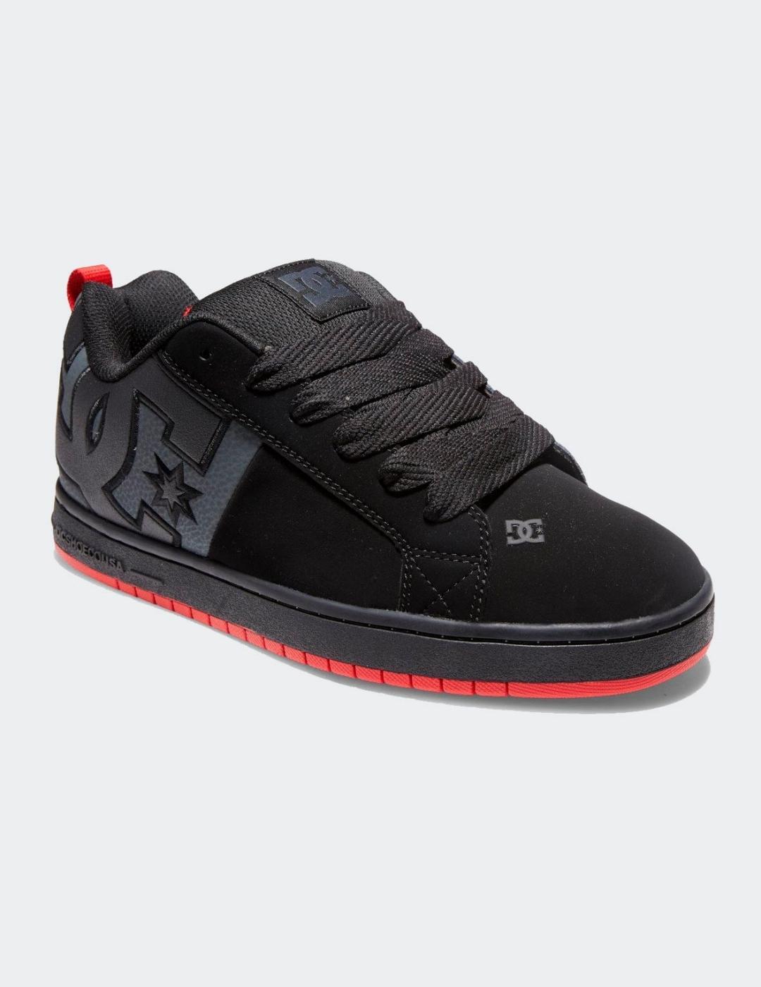 Zapatillas para Hombre Dcshoes Court graffik Negro 2/5