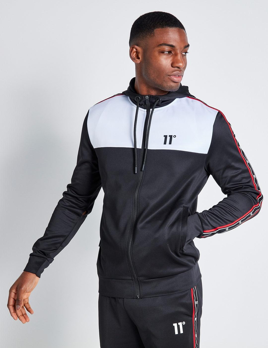 Hoodie 11 degrees Colour Block Taped Piping voor mannen 1/5