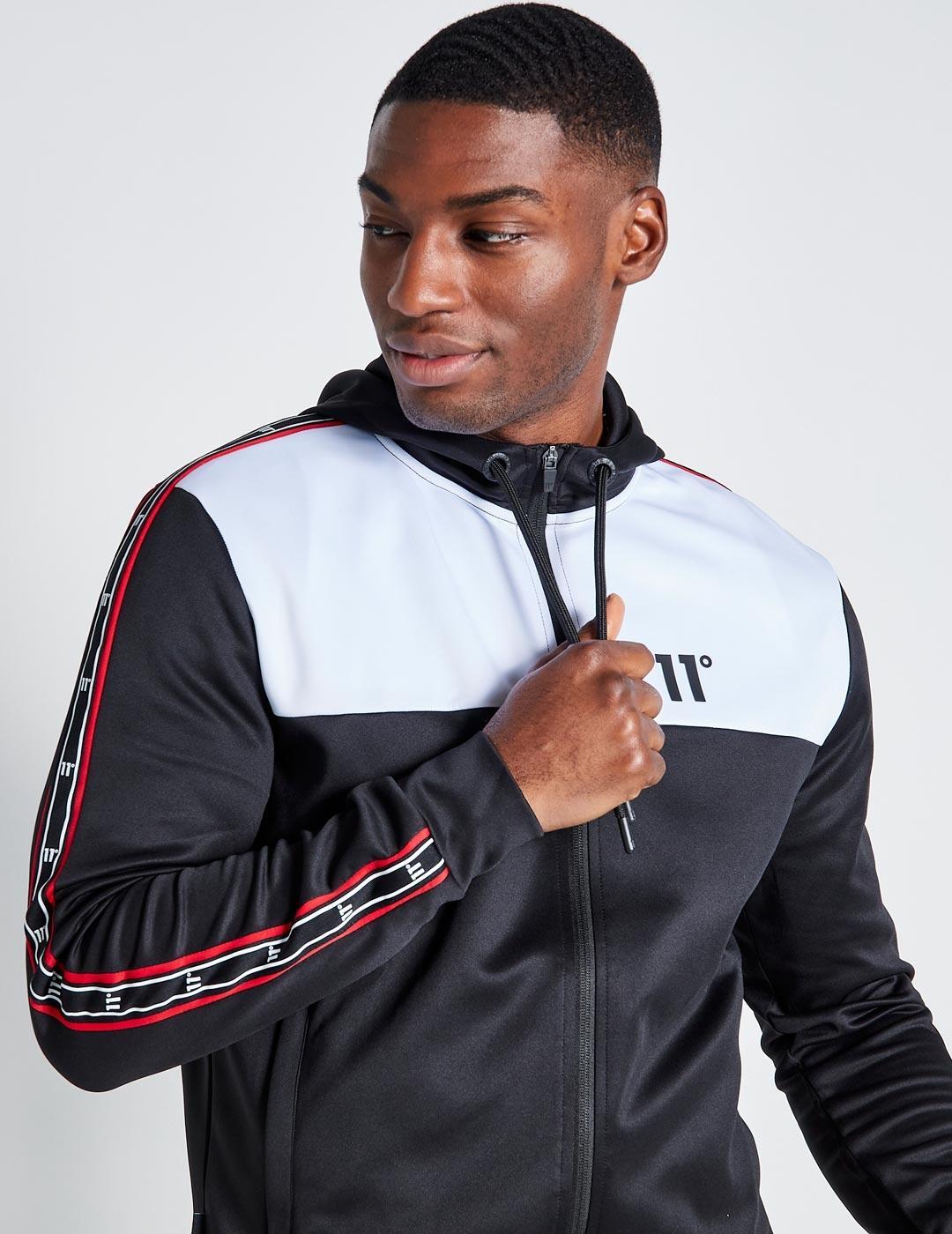 Hoodie 11 degrees Colour Block Taped Piping voor mannen 5/5
