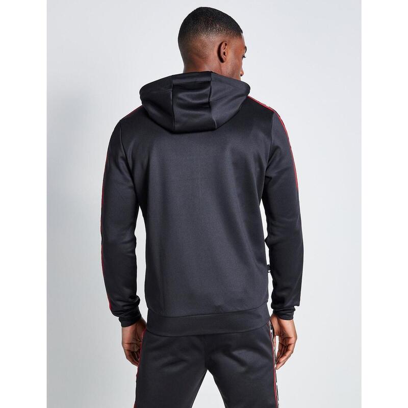 Sudaderas para Hombre Eleven degrees Colour block taped piping Negro