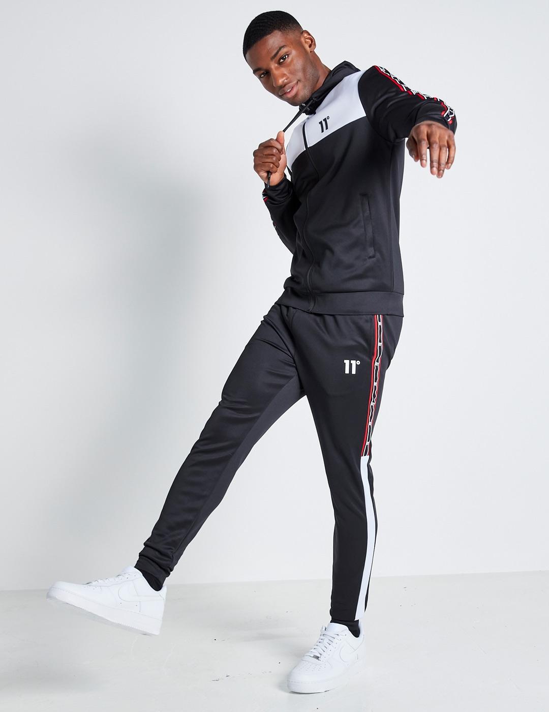 Hoodie 11 degrees Colour Block Taped Piping voor mannen 4/5