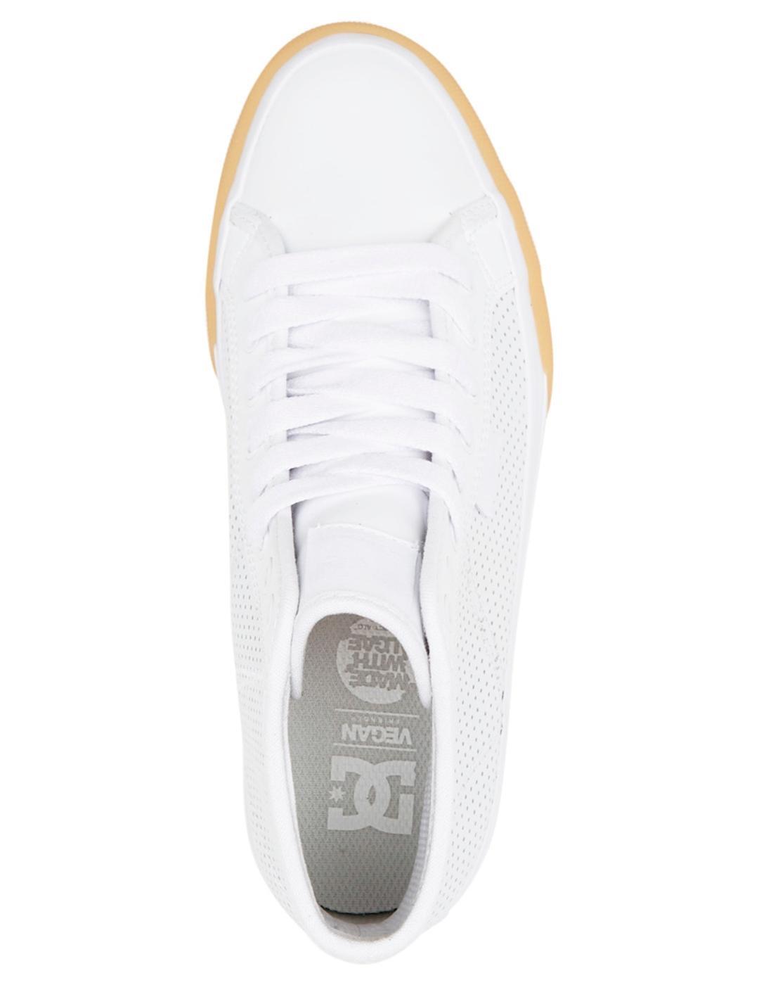 Sneaker Dcshoes W manual hi Blanc 5/5