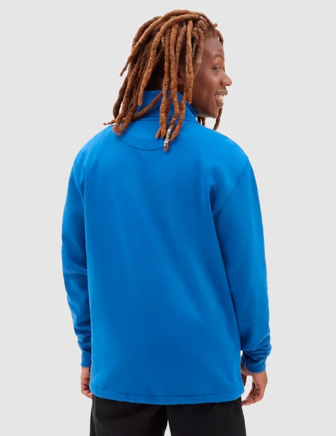 Felpa Uomo Vans Quarter zip versa Blu 2/5
