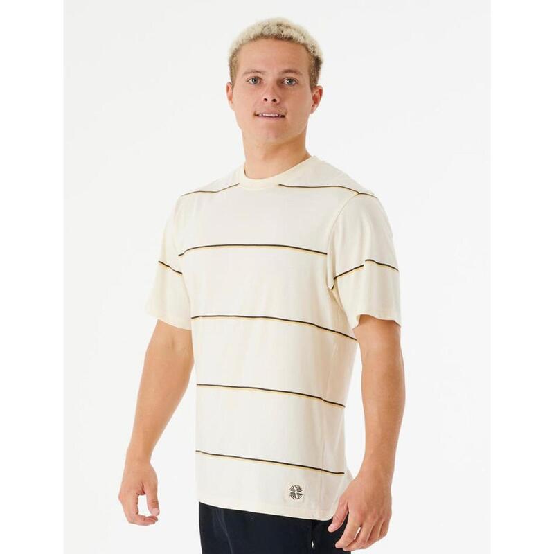 Camisetas para Hombre Rip curl Swc rails Beige