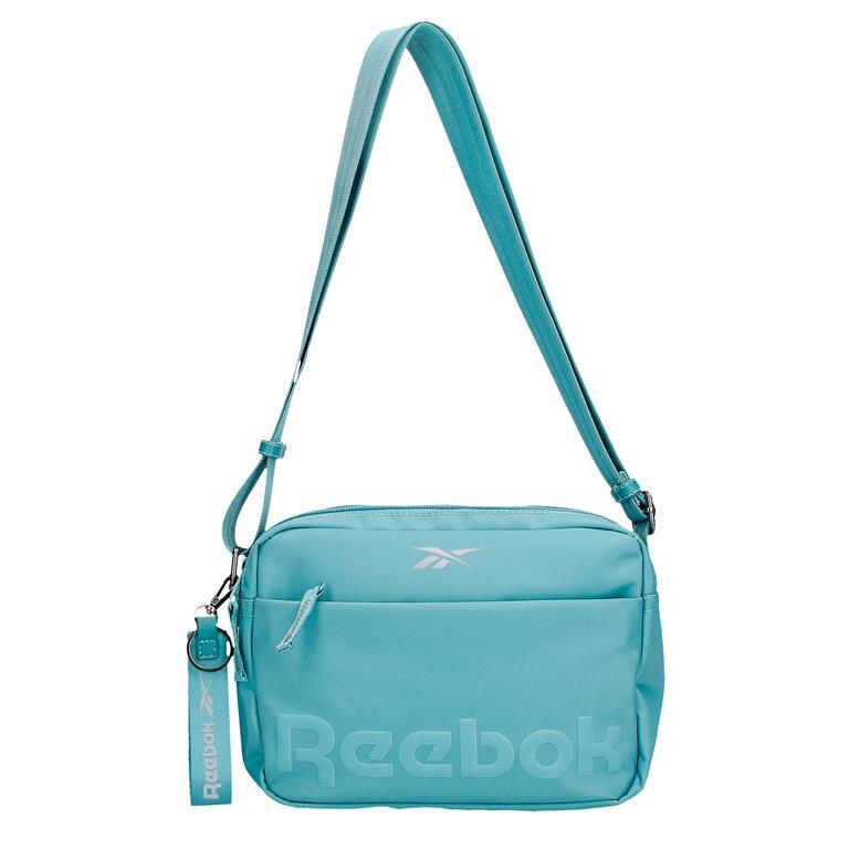Sac bandoulière deux compartiments Femme Reebok Linden 16cm Bleu clair 5/7