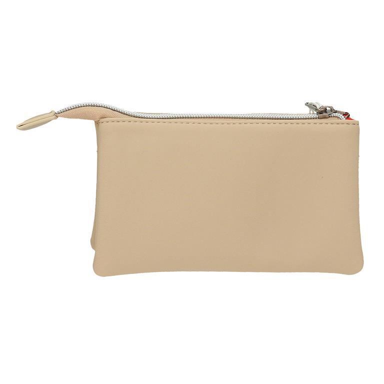 Monedero tres compartimentos Mujer Reebok Noah Beige 3/5