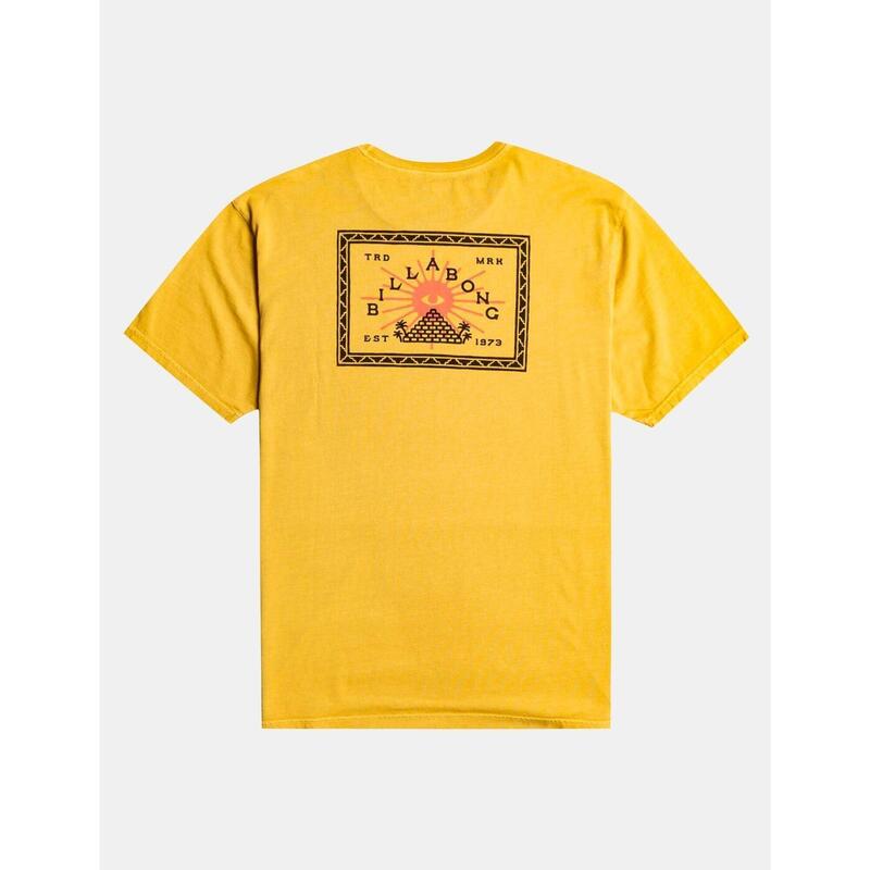 Camisetas para Hombre Billabong Providence  Amarillo