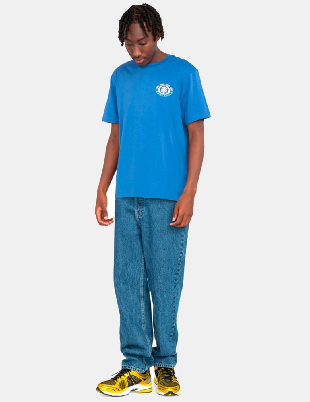 Camiseta Hombre Element Sandy  Azul 4/7