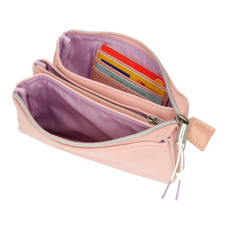 Monedero tres compartimentos Mujer Reebok Noah Rosa 5/6