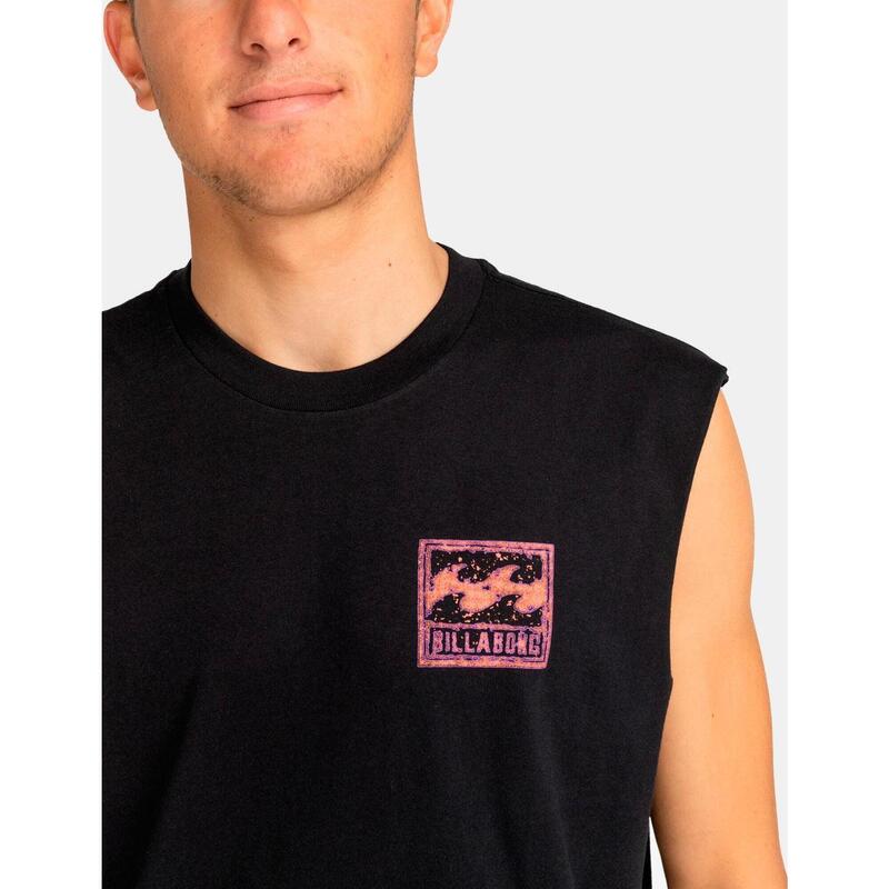 Camiseta tirantes Hombre Billabong Reissue Negro