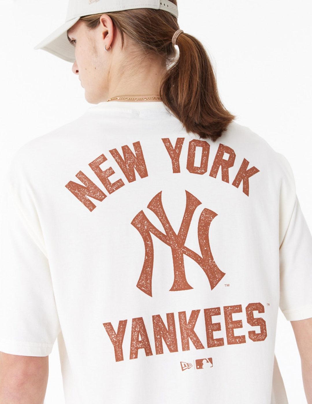 Camisetas para Hombre New era Mlb wordmark os neyyan Blanco 3/6