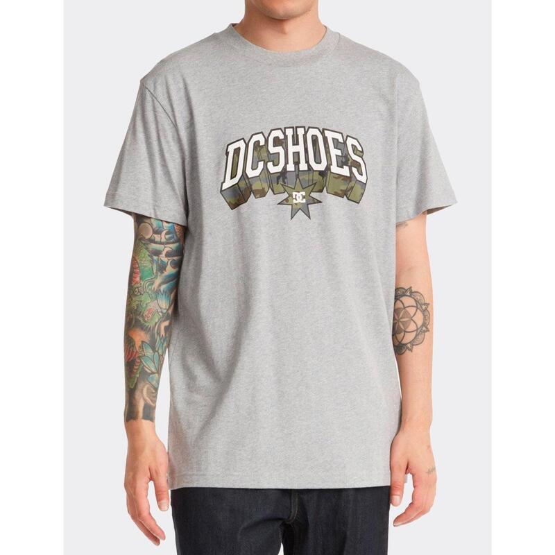 Camisetas para Hombre Dcshoes  built up Gris