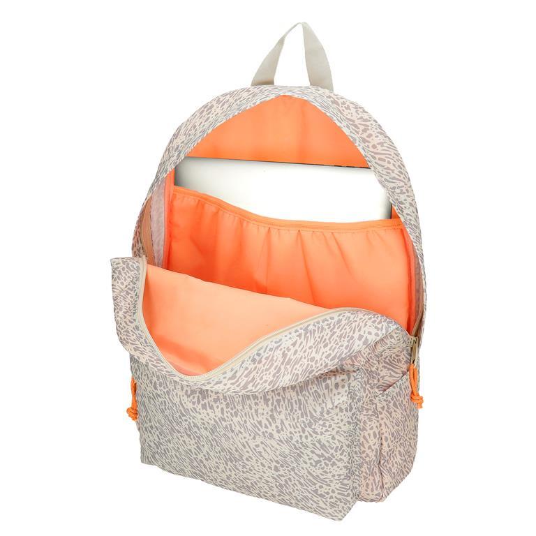 Sac à dos Femme Reebok Leopard 44cm Beige 4/7