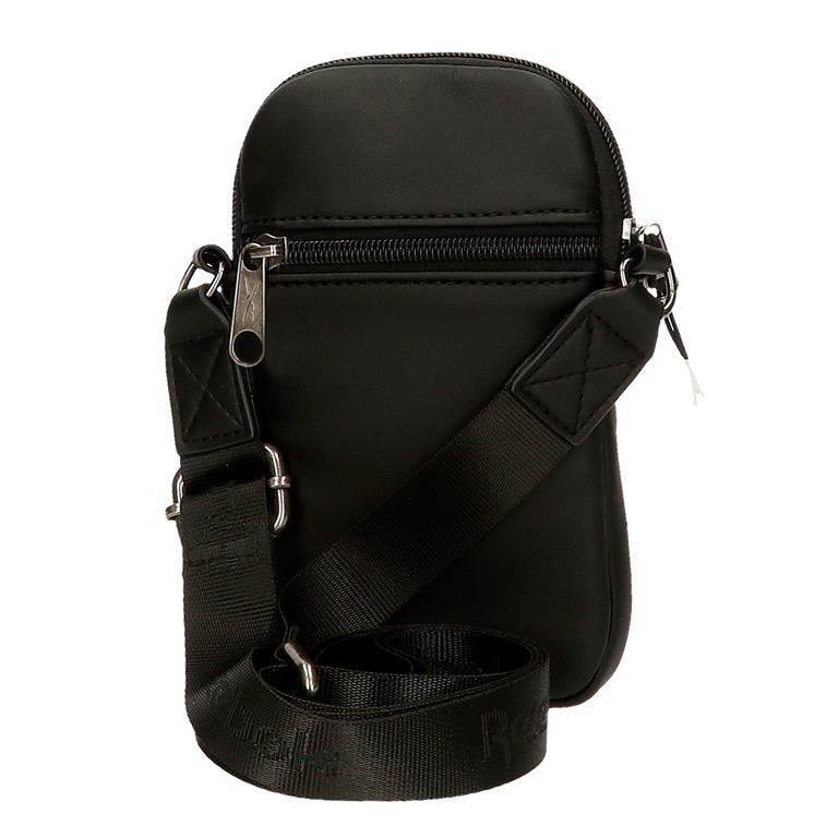 Bandolera portamovil Mujer Reebok Tina 17cm Negro 2/5