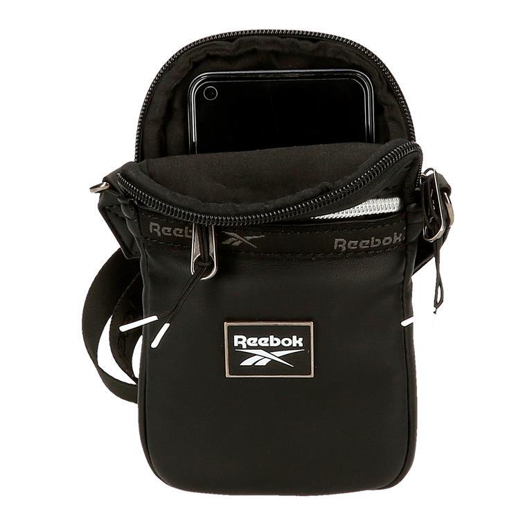 Bandolera portamovil Mujer Reebok Tina 17cm Negro 4/5