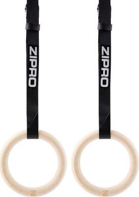Crosstraining ringen gymringen zipro wooden ring houten