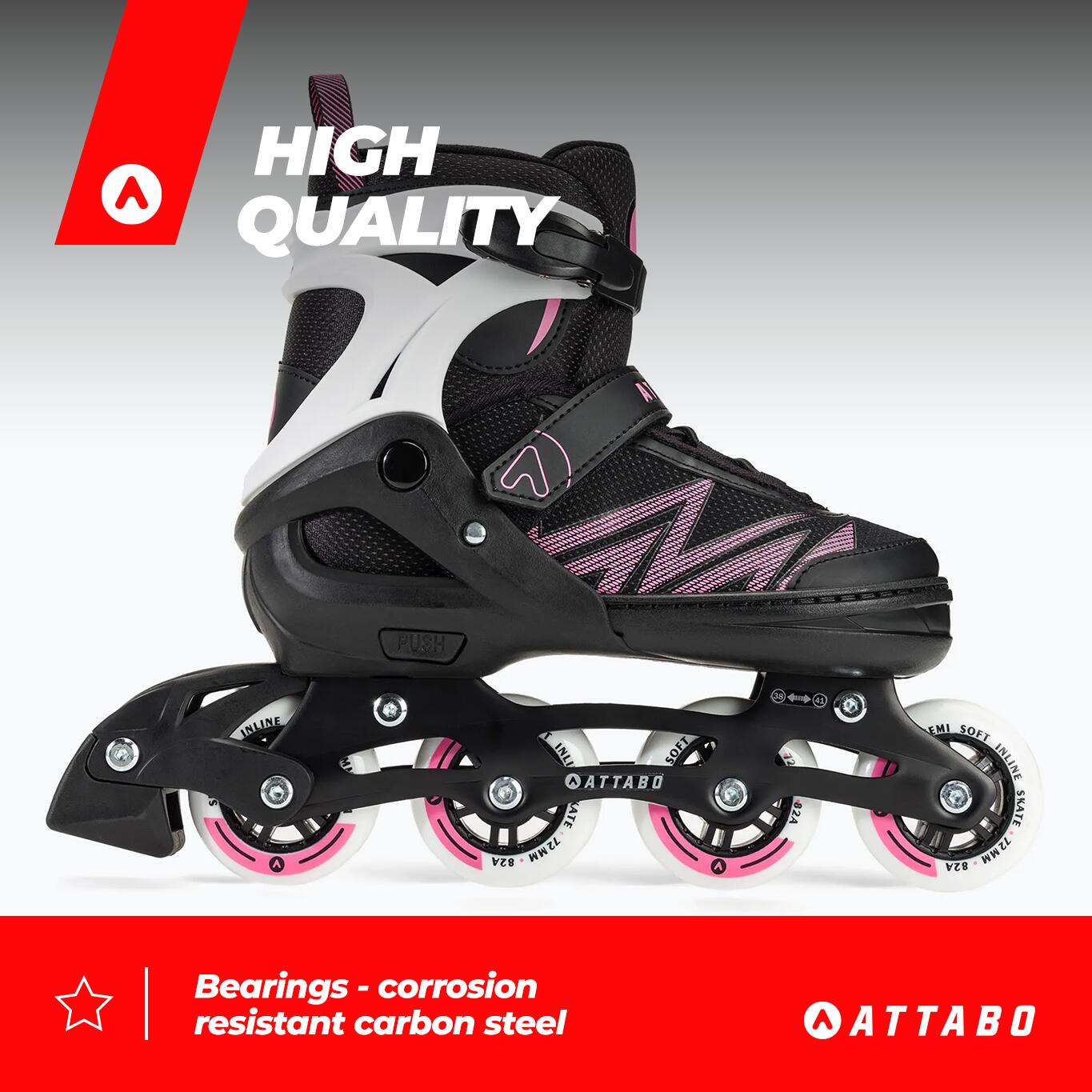 ATTABO 2 in 1 Kylo Kinder-Inline-Skates 6/7