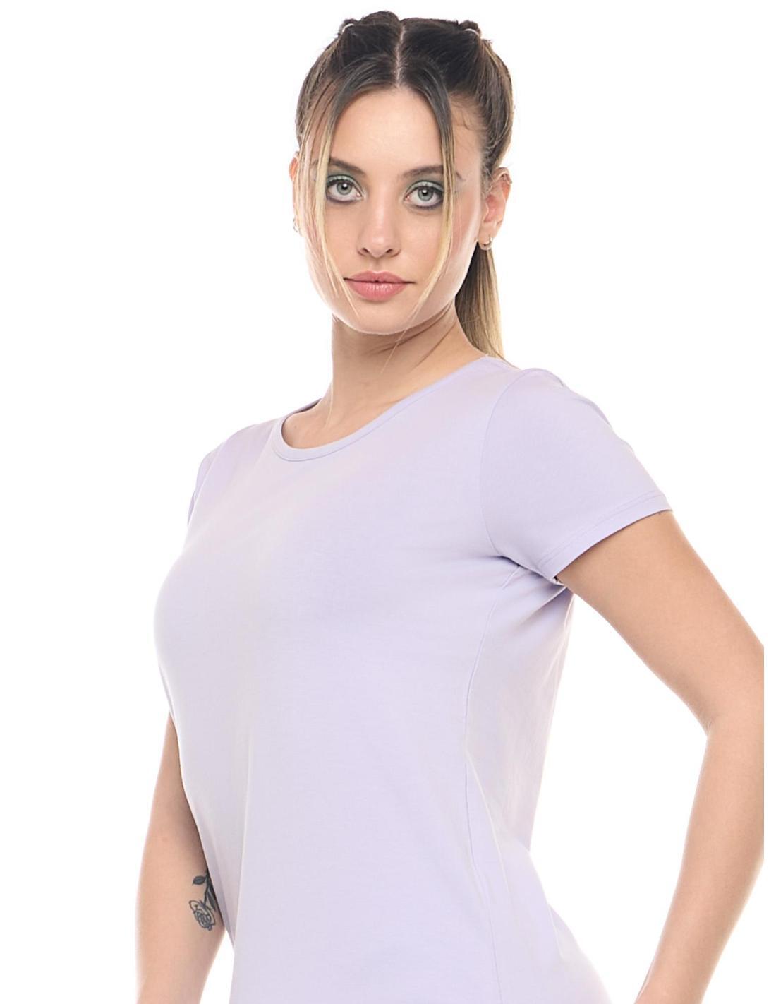 T-shirt manches courtes femme Leone Basic 5/8