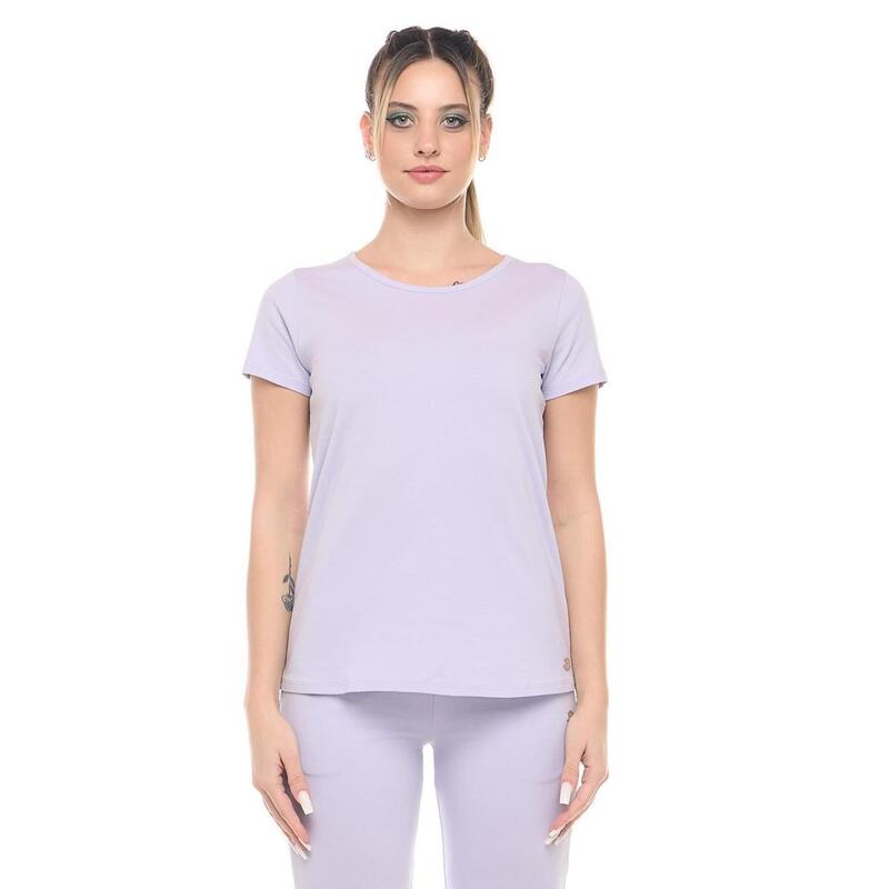 Leone Basic dames t-shirt met korte mouwen