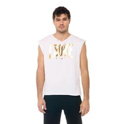 Camiseta de hombre Leone New Gold sin mangas sin rematar