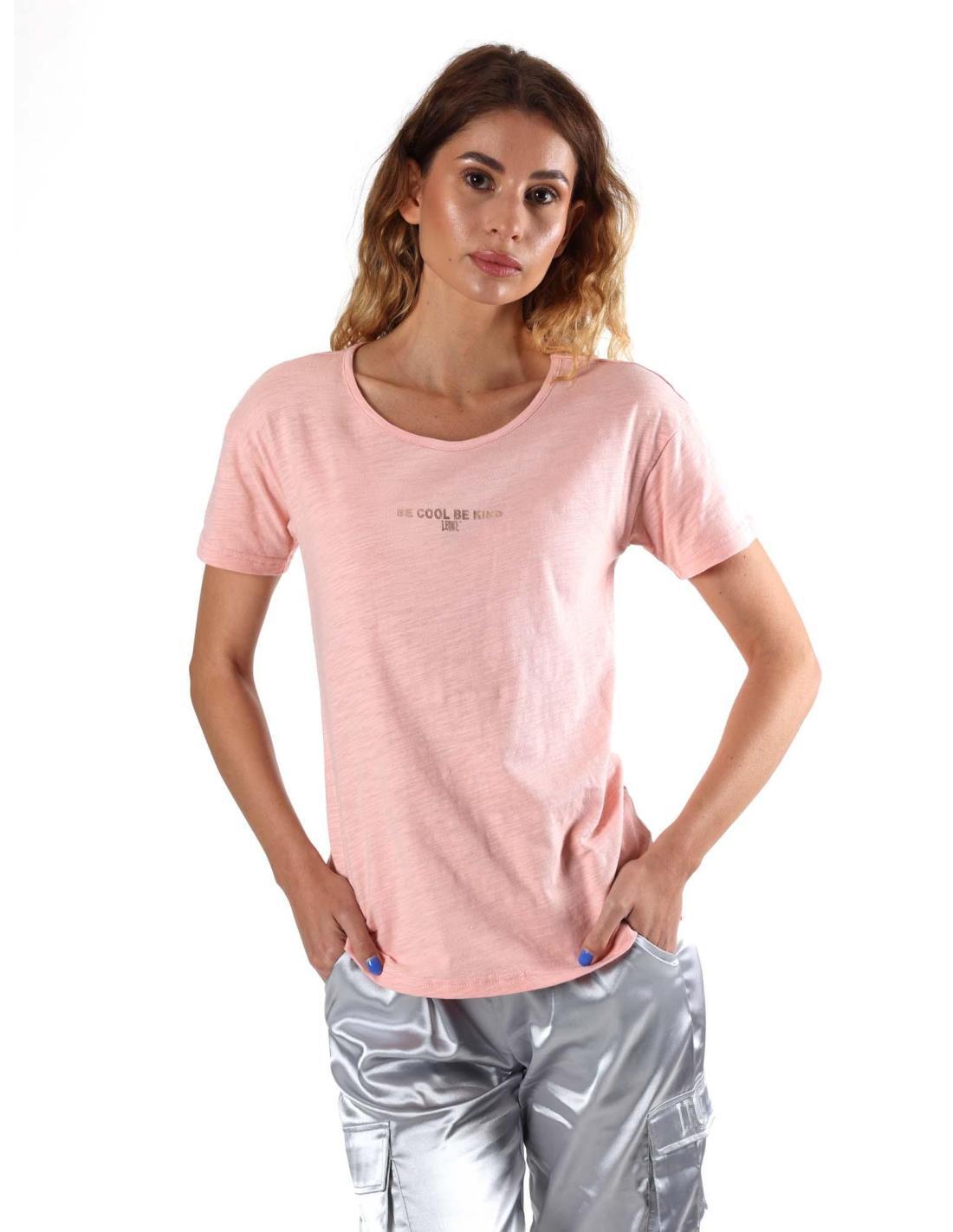 T-shirt femme Leone 1947 Apparel motifs métalliques confort quotidien 5/8