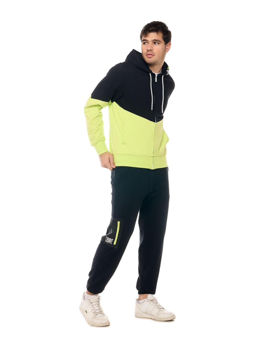 Sudaderas con capucha y cremallera para hombre de Leone Active 3/5
