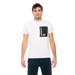 T-shirt homme Leone Active à manches courtes avec poche zippée