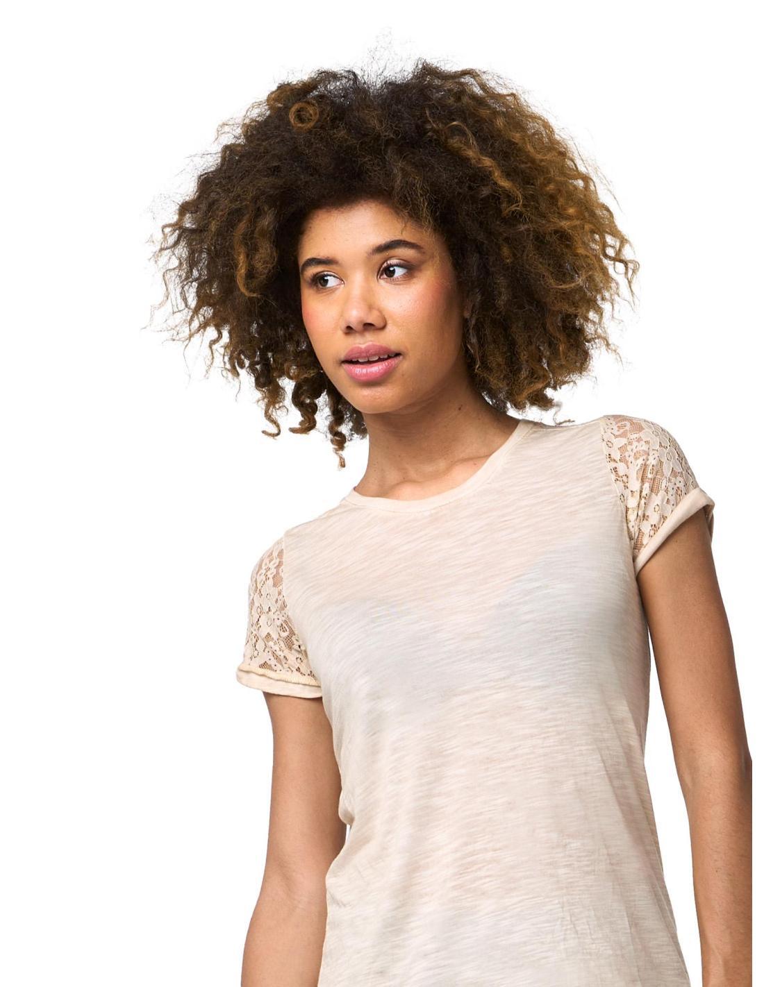 T-shirt manches courtes femme Leone Lace 5/8