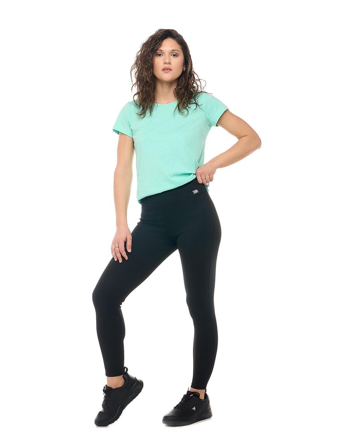 Leggings donna a costine Leone 1947 Apparel con fascione elastico 2/5