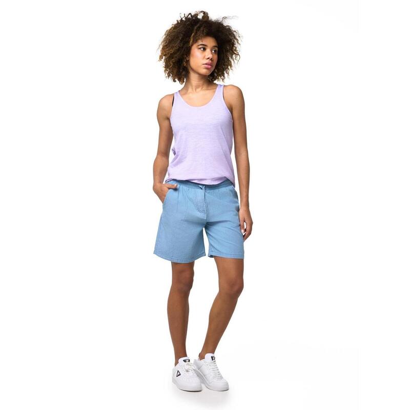 Leone Blauwe damesshort