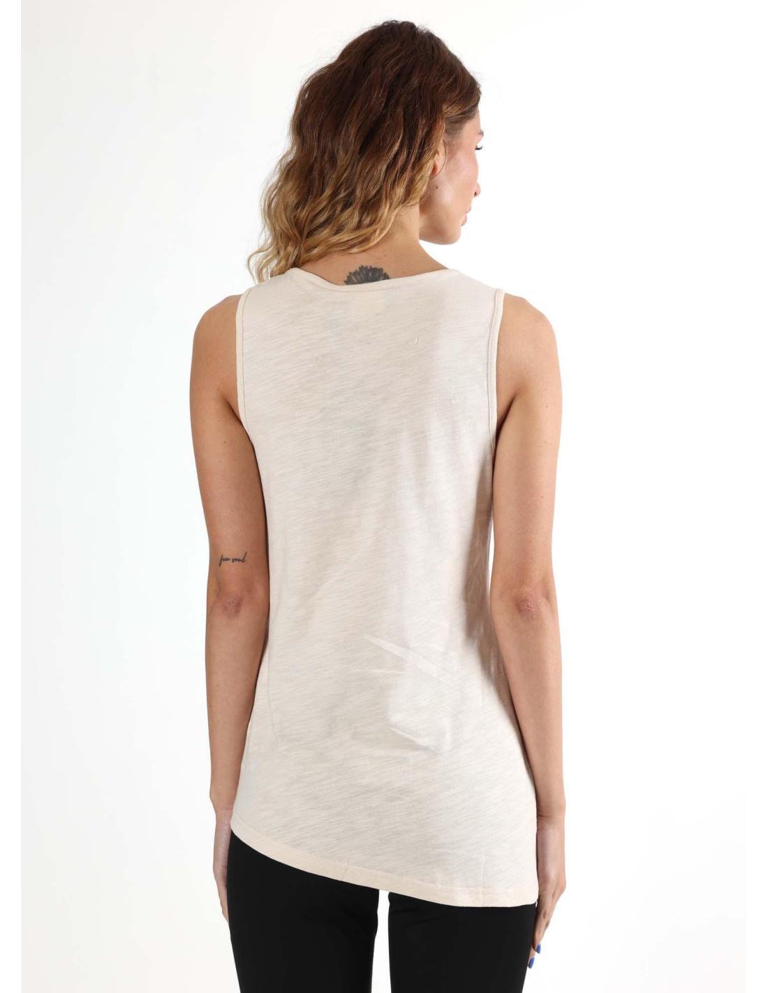 Camisola sem alças Regata feminina Leone Chic Boxing 4/8