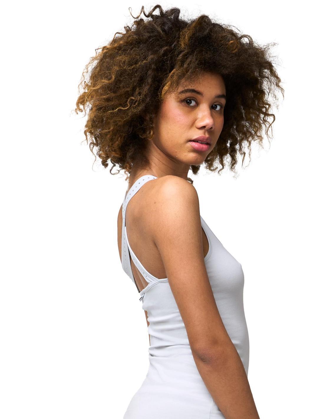 Leone Be Glam dames tanktop met gekruiste veters op de rug 5/8