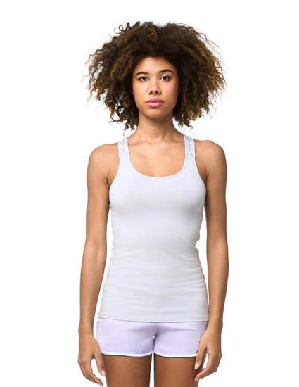 Leone Be Glam Damen-Tanktop mit gekreuzten Schnürsenkeln am Rücken