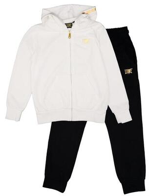 Leone gold kinder trainingspak met capuchon en ritssluiting