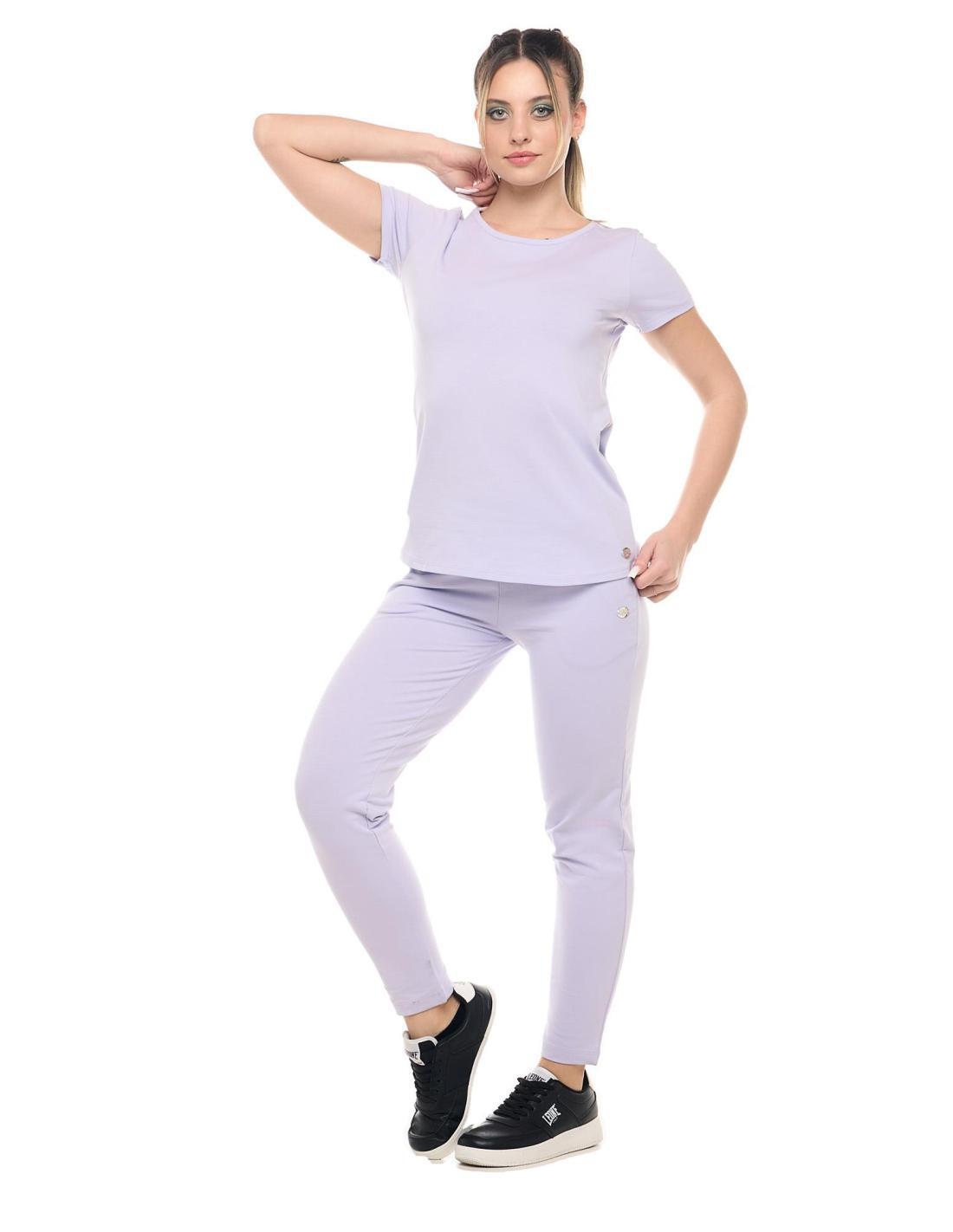 T-shirt manches courtes femme Leone Basic 3/8