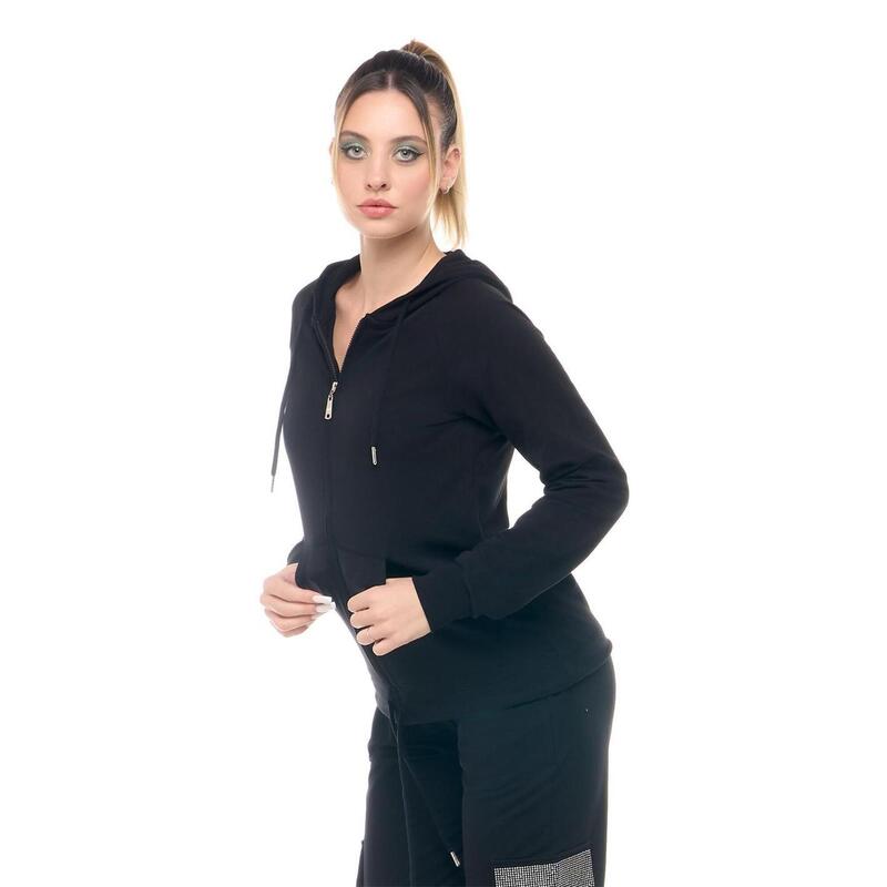 Survêtement femme Leone Be Glam avec zip et capuche