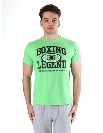 T-shirt homme à manches courtes avec imprimé "Boxing Legend" Leone Active