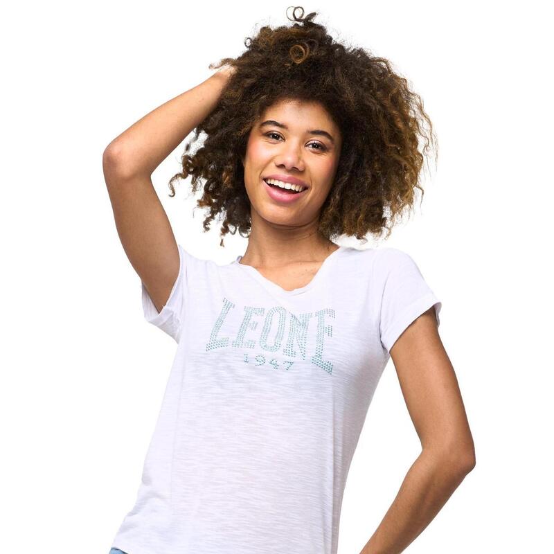 Leone Bright dames-T-shirt met korte mouwen