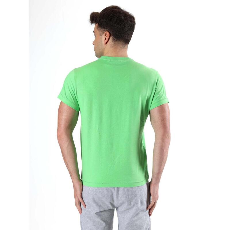 Heren T-shirt met korte mouwen en "Boxing Legend" Leone Active-print