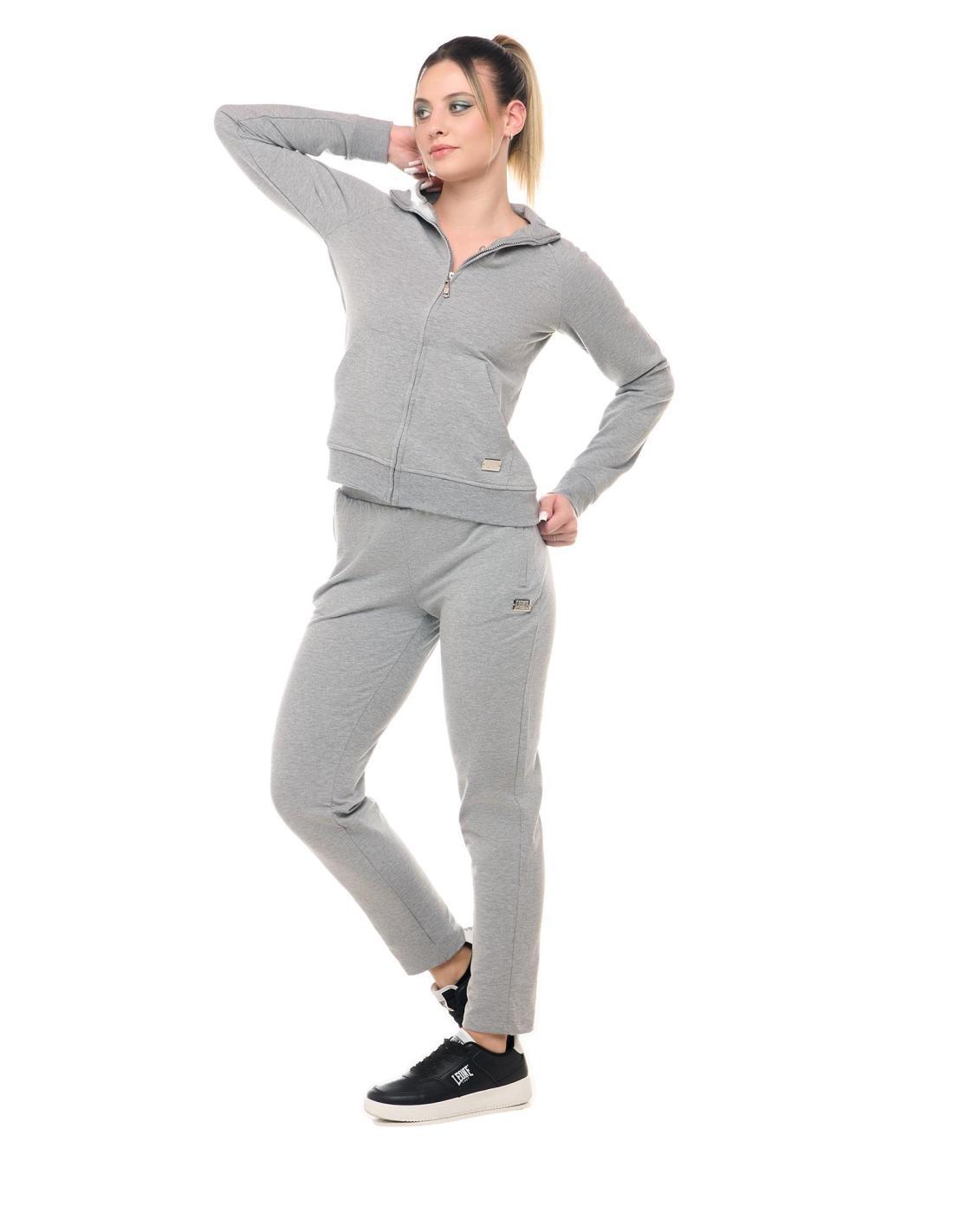 Chándal con cuello y cremallera para mujer Leone Be Glam 3/8