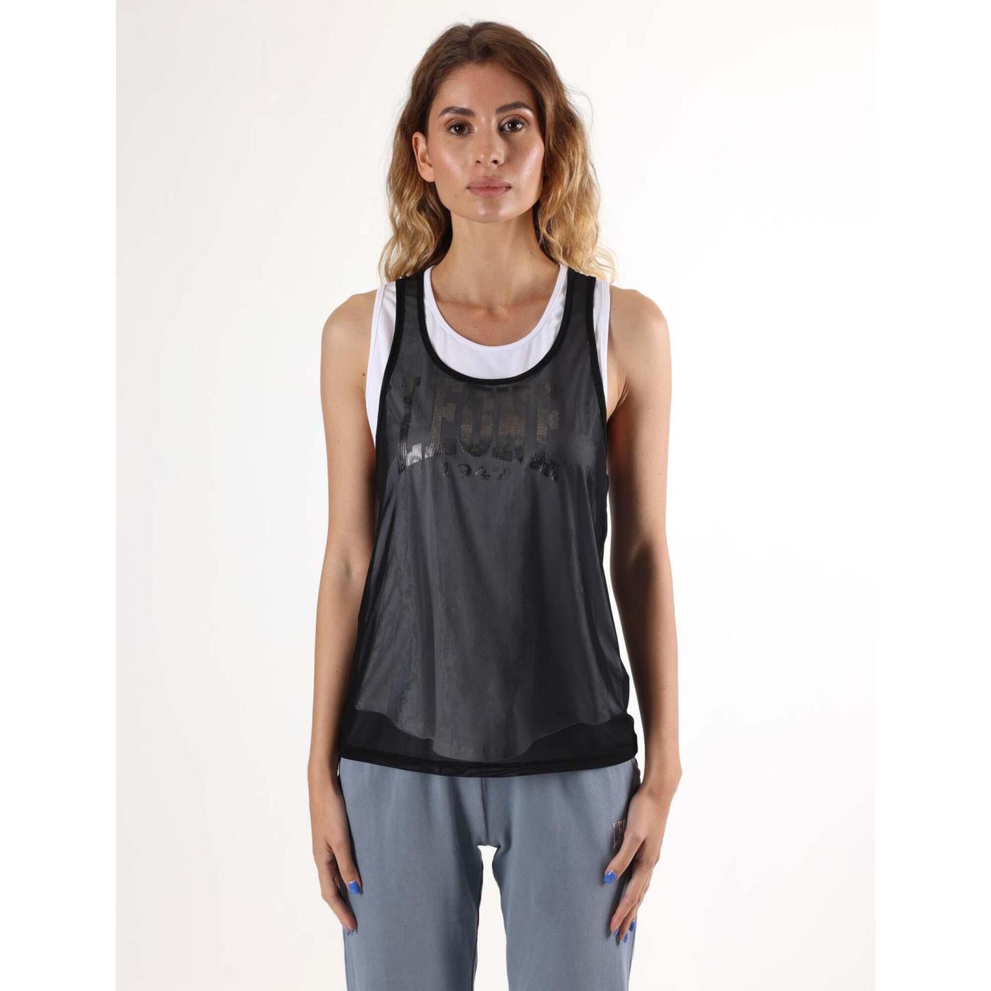 Leone 1947 Apparel - Débardeur Femme Transparent Leone Basic - Débardeur - Noir - 8 À 10 Ans - Decathlon