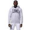 Leone Basic Sweat à capuche zippé sans sweat-shirt pour hommes